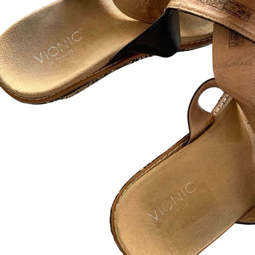 VIONIC Cancun Leather Sandals (Sz 41) - Picture 4 of 9